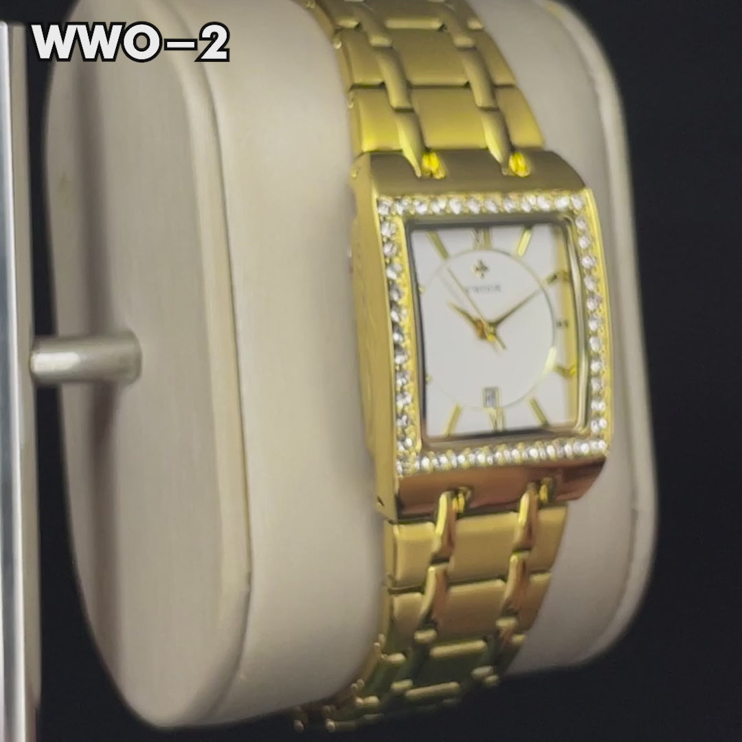 RELOJ WWOOR ORIGINAL DORADO | WWO-2 PARA MUJER