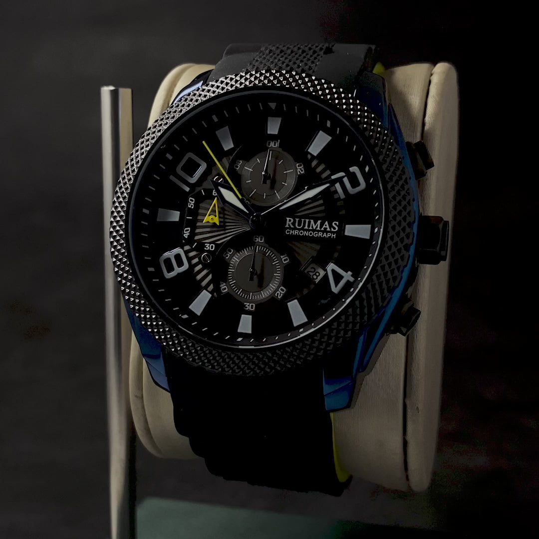 RELOJ RUIMAS ORIGINAL - CASUAL NEGRO | RUI-3 PARA HOMBRE