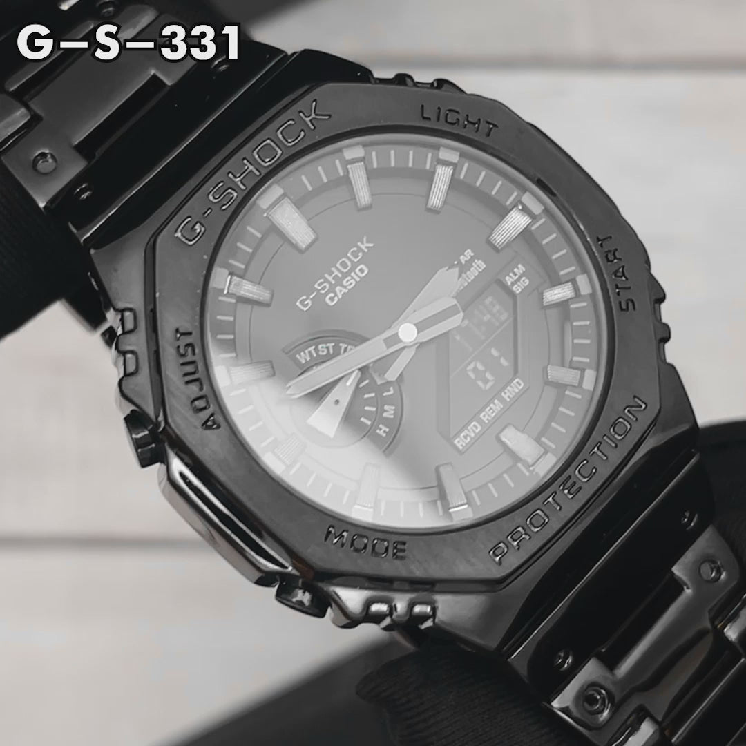 RELOJ G-SHOCK OAK STEEL GOLD ELEGANTE | GA-2100 TOP