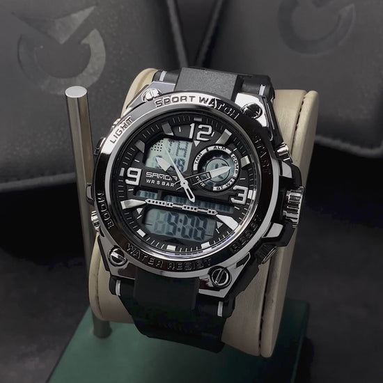 RELOJ SANDA ORIGINAL - NEGRO PARA HOMBRE 6024 | SAN-14 | SAN-15 | SAN-16