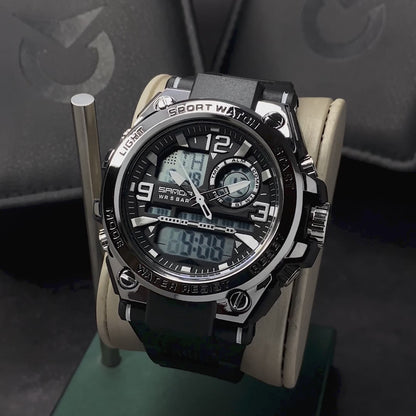 RELOJ SANDA ORIGINAL - NEGRO PARA HOMBRE 6024 | SAN-14 | SAN-15 | SAN-16