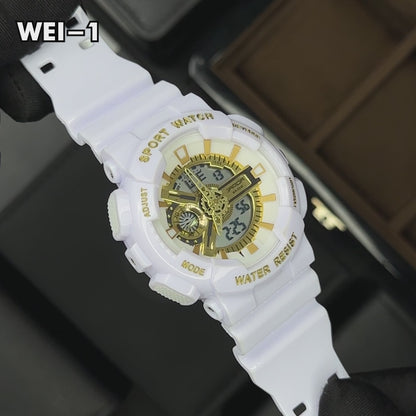 RELOJ SANDA COLORES VARIADOS | SAN-57 - WEI-1 - SAN-28 - SAN-29 - SAN-42 - SAN-43