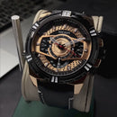 RELOJ MEGIR ORIGINAL - CASUAL NEGRO | MEG-15 PARA HOMBRE