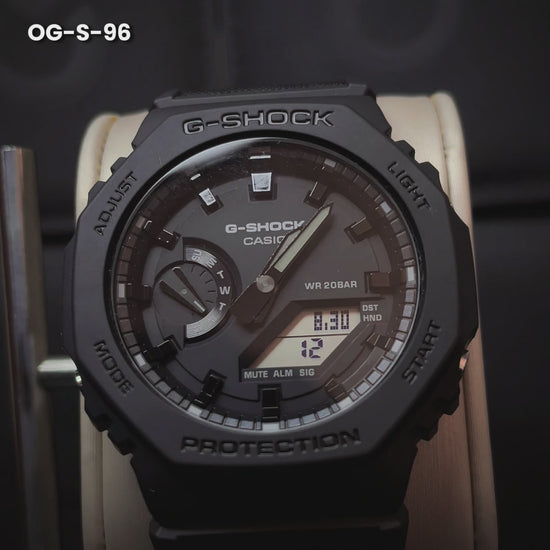 RELOJES G-SHOCK ORIGINALES NEGRO GRIS TRANSPARENTE GA-2100 | OG-S-54 - OG-S-63 - G-S-8 - OG-S-79 - OG-S-96-25
DEPORTIVO CASUAL PARA HOMBRE