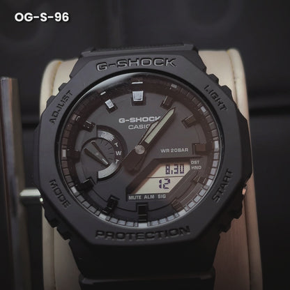 RELOJES G-SHOCK ORIGINALES NEGRO GRIS TRANSPARENTE GA-2100 | OG-S-54 - OG-S-63 - G-S-8 - OG-S-79 - OG-S-96-25
DEPORTIVO CASUAL PARA HOMBRE