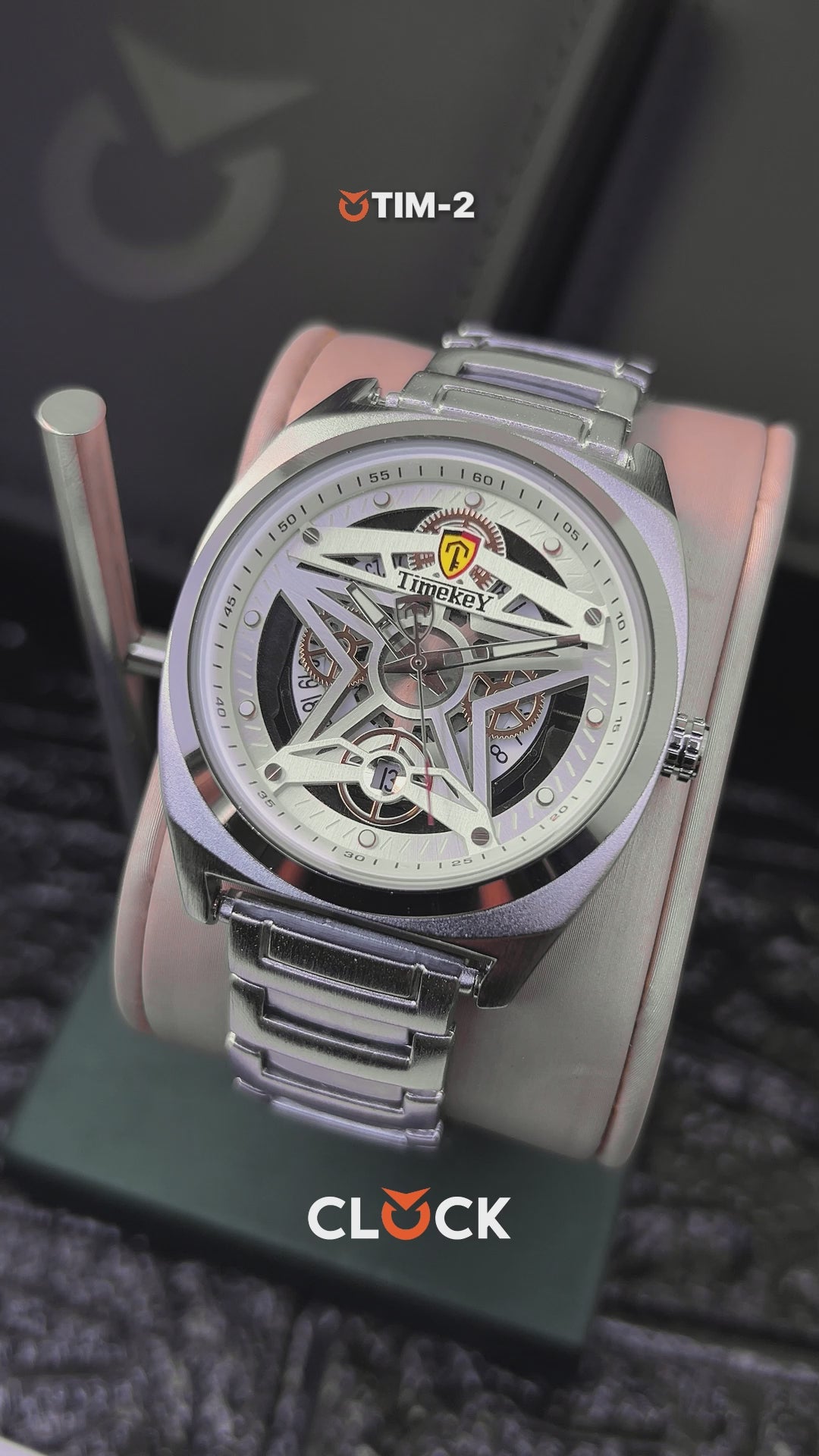 RELOJ TIMEKEY 1115 ORIGINAL - DORADO Y PLATEADO | TIM-1, TIM-2 PARA HOMBRE