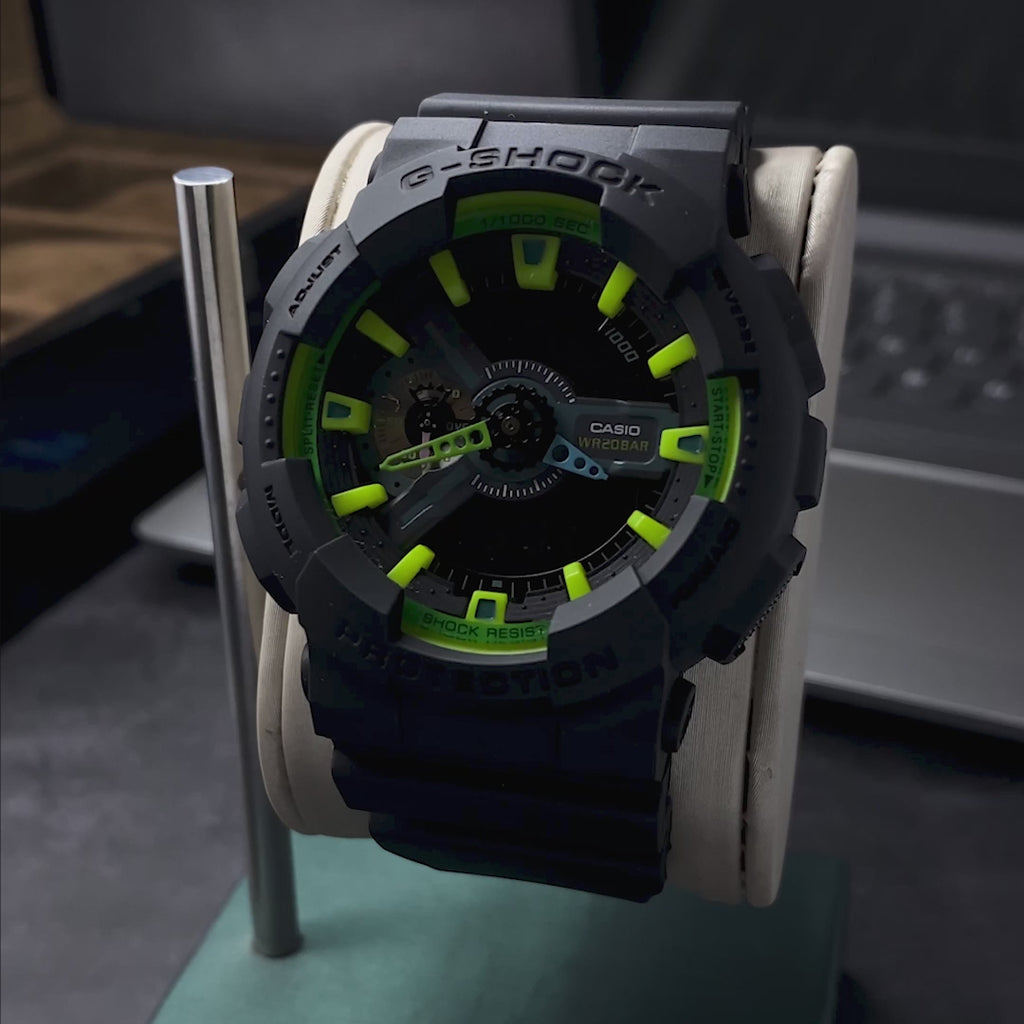 RELOJ G-SHOCK DEPORTIVO - CORREA DE RESINA | GA-110 TOP