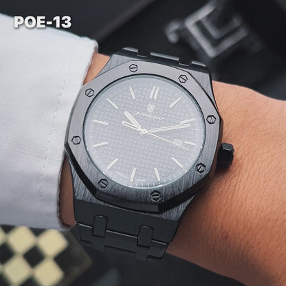 RELOJ POEDAGAR ORIGINAL - ELEGANTE TOTAL BLACK | POE-13