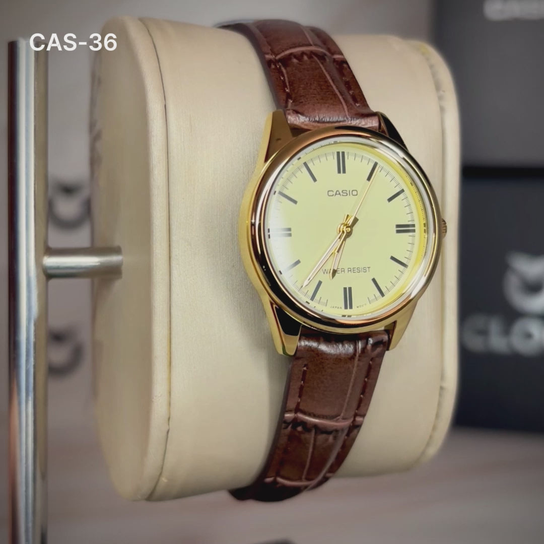 RELOJ CASIO ORIGINAL CASUAL PARA MUJER | LTP-V005GL-9B