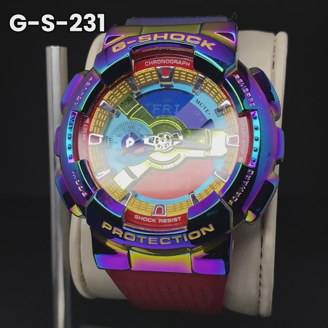 RELOJ G-SHOCK - METAL RESINA TORNASOL  GM-110  G-S-231 (4)