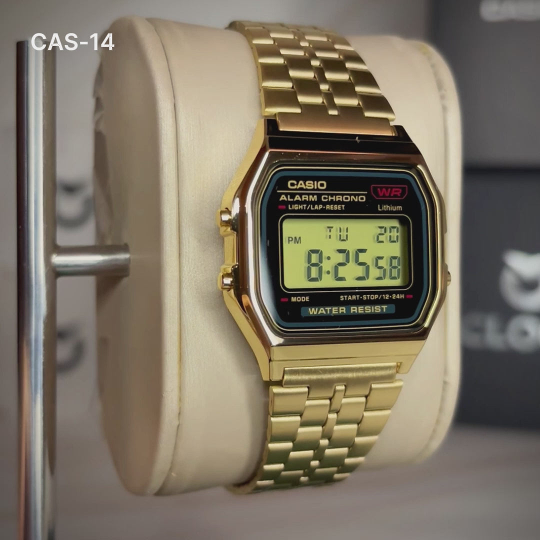 RELOJ CASIO UNISEX DORADO  A159WGEA-1D  CAS-14 (4)