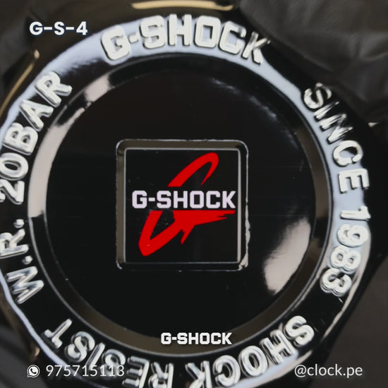 RELOJ G-SHOCK - GA-110 - DEPORTIVO CAUSAL - BLACK ILUMINATY | G-S-4 