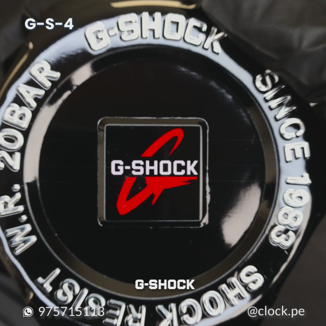 RELOJ G-SHOCK - GA-110 - DEPORTIVO CAUSAL - BLACK ILUMINATY | G-S-4 