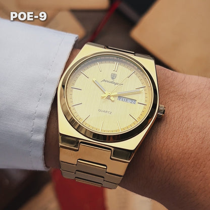 RELOJ POEDAGAR ORIGINAL - ELEGANTE DORADO | POE-9