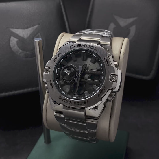 RELOJ G-SHOCK PLATEADO | G-S-233 - G-S-330-5
PARA HOMBRE