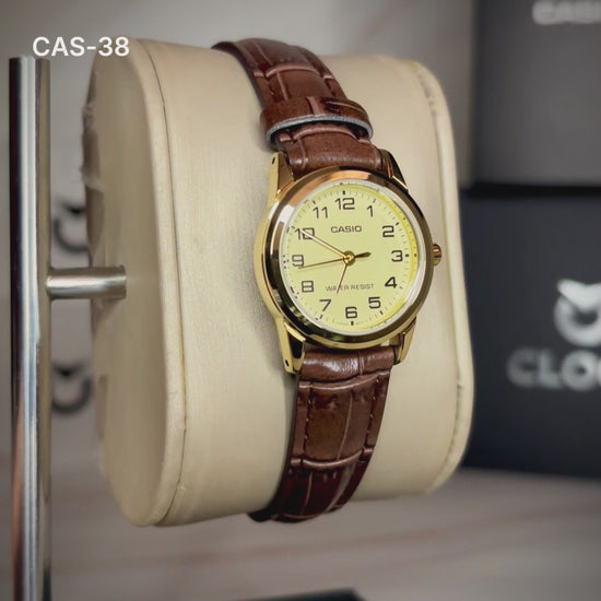 RELOJ CASIO ORIGINAL CASUAL PARA MUJER | LTP-V005GL-9B