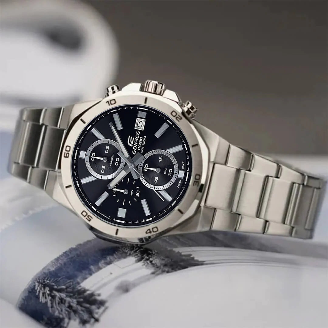 EFV-640D | RELOJ CASIO EDIFICE ORIGINAL ACERO PLATEADO