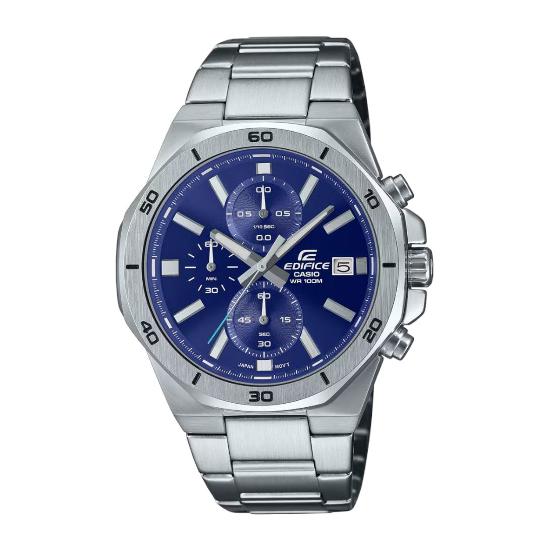 EFV-640D | RELOJ CASIO EDIFICE ORIGINAL ACERO PLATEADO