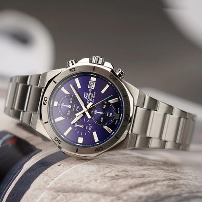 EFV-640D | RELOJ CASIO EDIFICE ORIGINAL ACERO PLATEADO