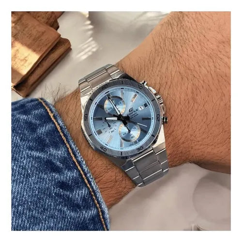 EFV-640D | RELOJ CASIO EDIFICE ORIGINAL ACERO PLATEADO