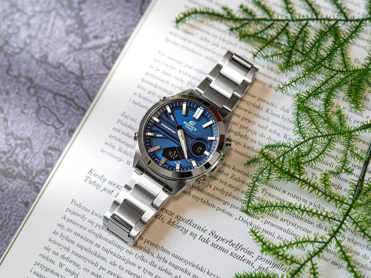EFV-C120 | RELOJ CASIO EDIFICE ORIGINAL ACERO VARIOS COLORES | EDI-OG-82, EDI-OG-83