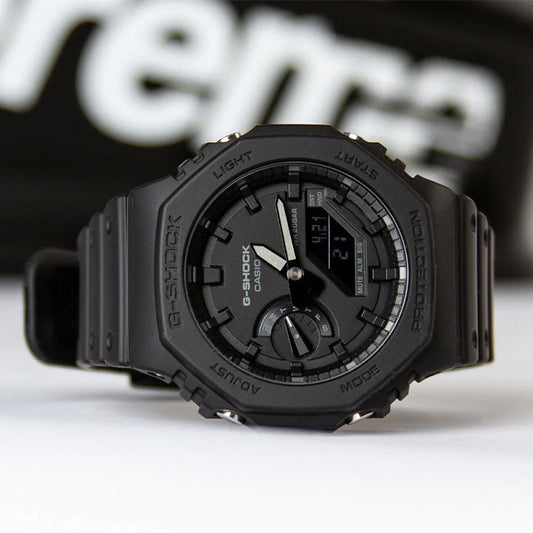 GA-2100 | RELOJ CASIO G-SHOCK ORIGINAL RESINA NEGRO/AZUL | OG-S-59, OG-S-104, OG-S-106