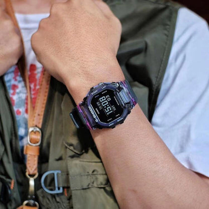 GBD-200 | RELOJ CASIO G-SHOCK ORIGINAL RESINA NEGRO/AZUL/NARANJA/MORADO/VERDE/GRIS