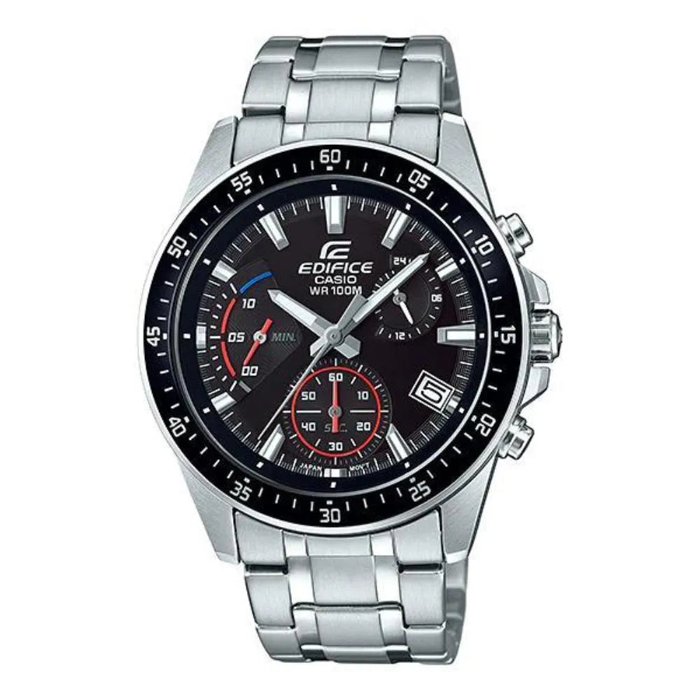 EFV-540D | RELOJ CASIO EDIFICE ORIGINAL ACERO ROJO NEGRO | EDI-OG-57,  EDI-OG-58