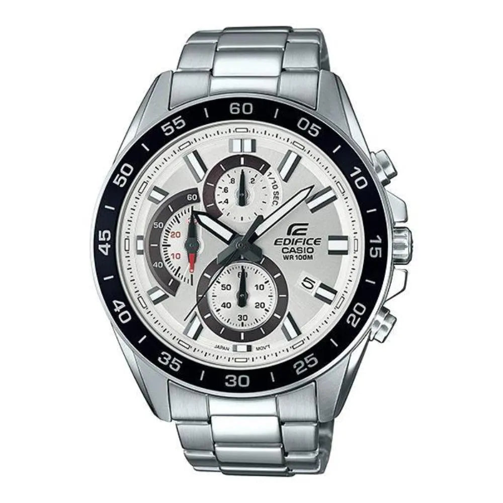 EFV-550D | RELOJ CASIO EDIFICE ORIGINAL ACERO NEGRO AZUL BLANCO | EDI-OG-3, EDI-OG-59, EDI-OG-60