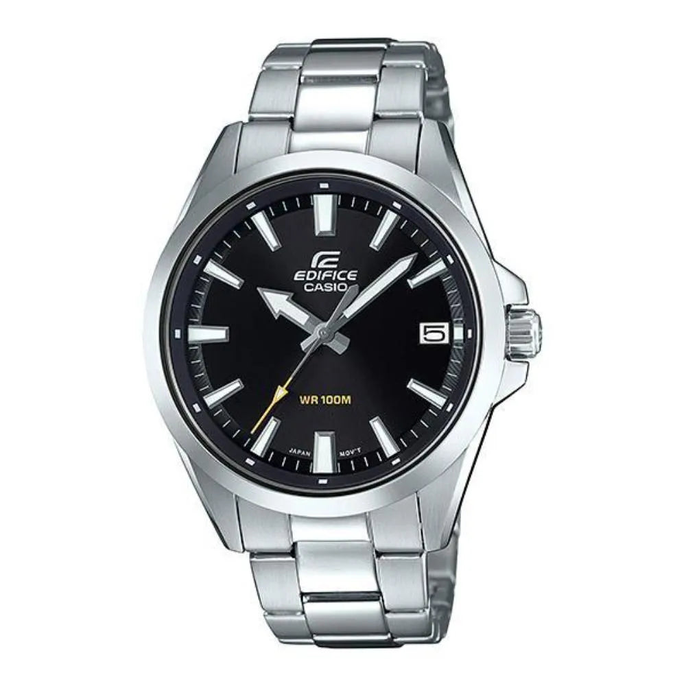 EFV-100 | RELOJ CASIO EDIFICE ORIGINAL ACERO NEGRO AZUL | EDI-OG-53, EDI-OG-54