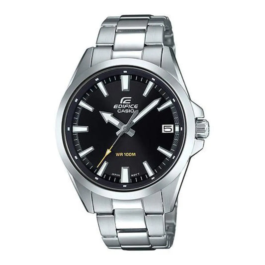 EFV-100 | RELOJ CASIO EDIFICE ORIGINAL ACERO NEGRO AZUL | EDI-OG-53, EDI-OG-54