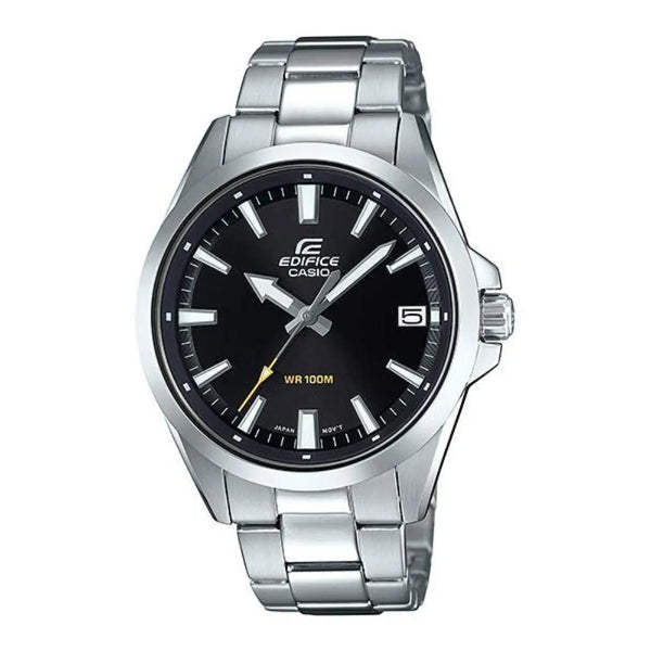 EFV-100 | RELOJ CASIO EDIFICE ORIGINAL ACERO NEGRO AZUL | EDI-OG-53, EDI-OG-54