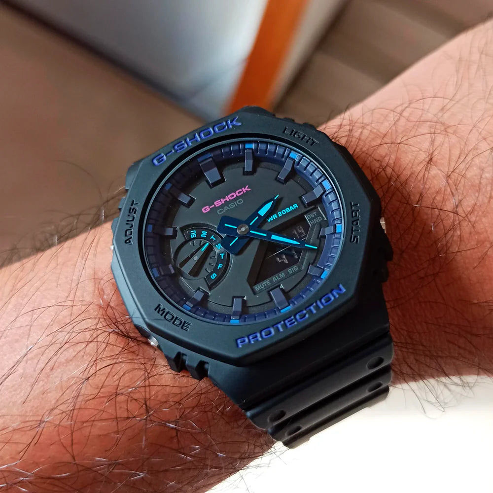 GA-2100 | RELOJ CASIO G-SHOCK ORIGINAL RESINA NEGRO