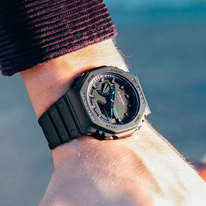 GA-2100 | RELOJ CASIO G-SHOCK ORIGINAL RESINA NEGRO