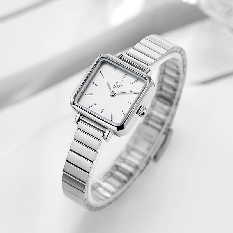 RELOJ SHENGKE SILVER | SKU: SHE-2