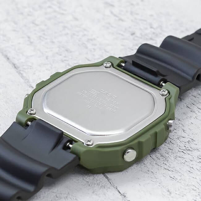 RELOJ CASIO GOMA VERDE W-218H-3A | SKU: CAS-9