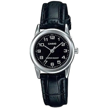 RELOJ CASIO DE CUERO PARA PAREJA DE COLOR NEGRO | CAS-40, CAS-229