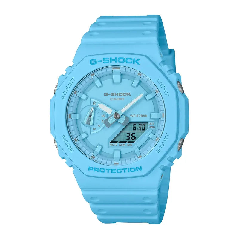 GA-2100 | RELOJ CASIO G-SHOCK ORIGINAL RESINA NEGRO/AZUL | OG-S-59, OG-S-104, OG-S-106