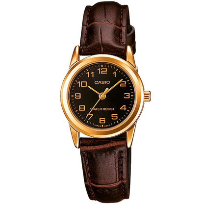 RELOJES CASIO DE CUERO PARA PAREJA DE COLOR MARRÓN | CAS-3, CAS-41