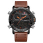 RELOJ NAVIFORCE ORIGINAL - ELEGANTE Y CASUAL - NEGRO Y MARRON | NAV-13 | NAV-104 | NAV-14