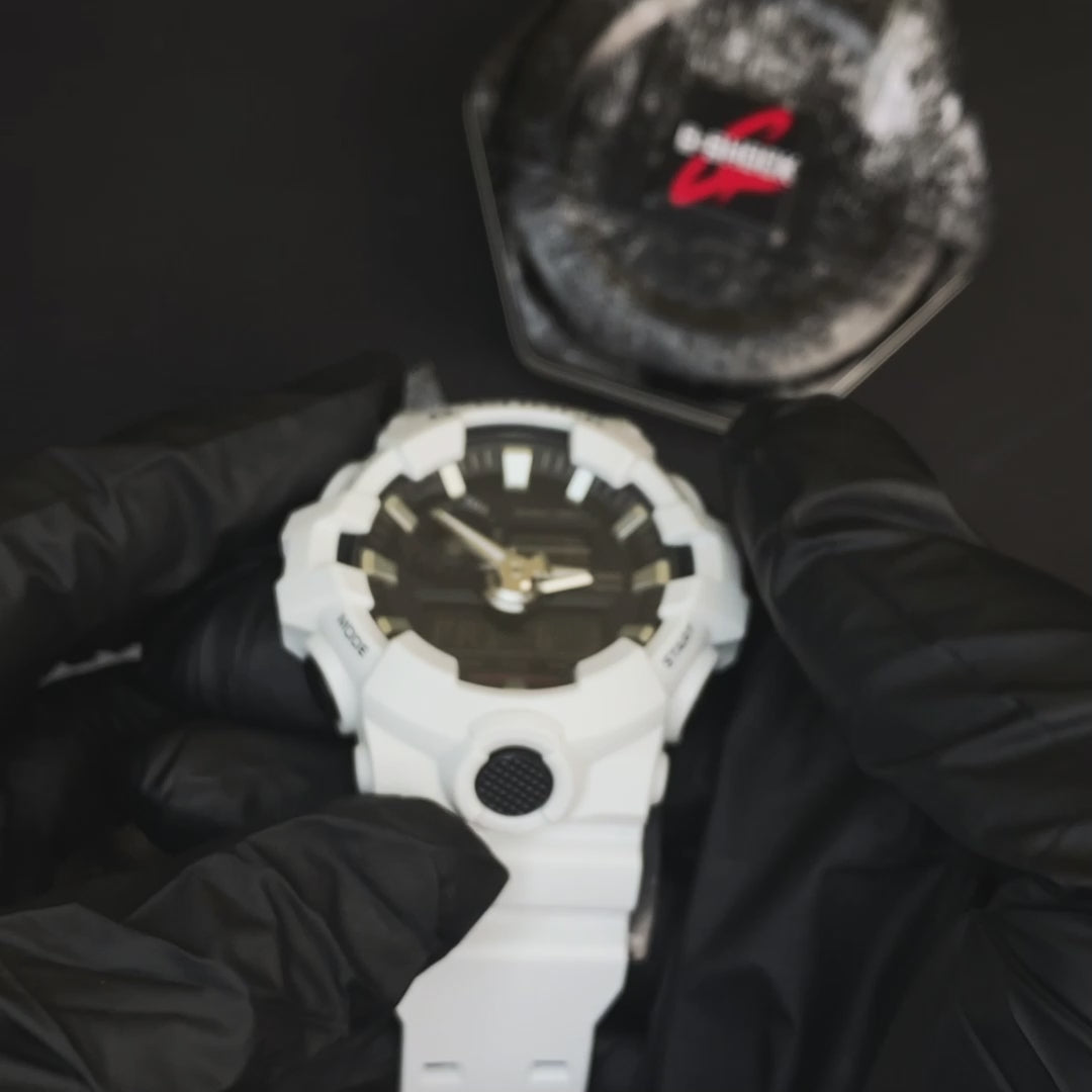 RELOJ ORIGINAL  G-SHOCK - BLANCO -DEPORTIVO - CASUAL OG-S-1 