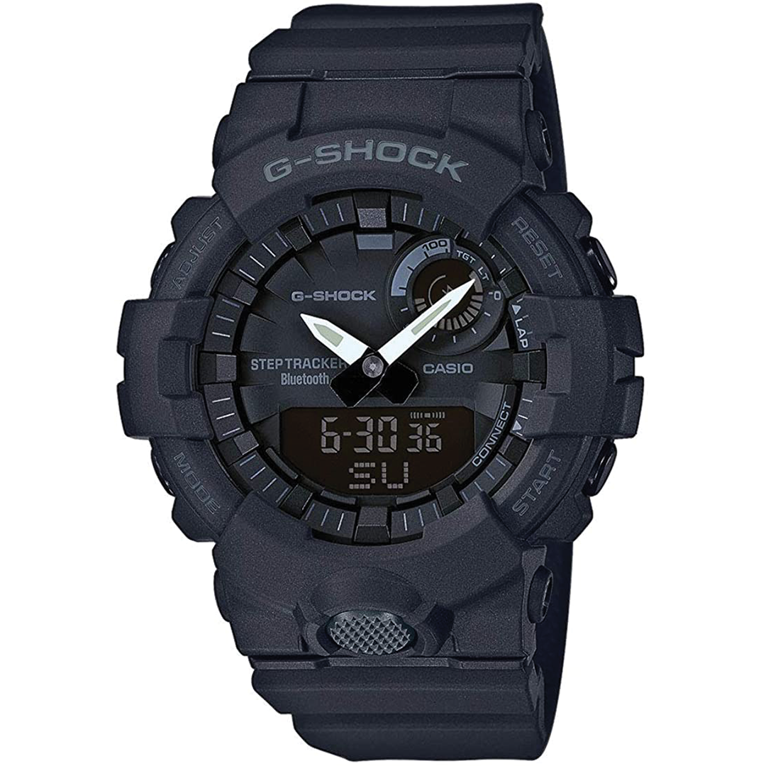 RELOJ G-SHOCK STEPTRACKER NEGRO | SKU: G-S-117