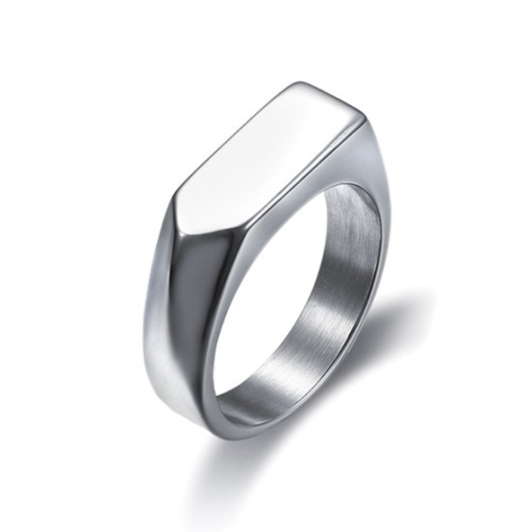 ANILLO BOATSHAPE PLATEADO | RIN-29