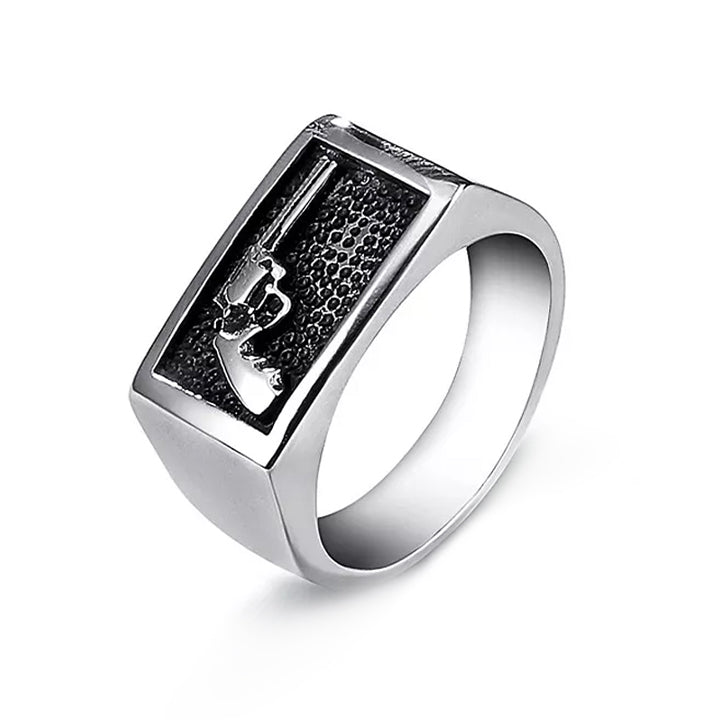 ANILLO PISTOL PLATA | RIN-42 (1)