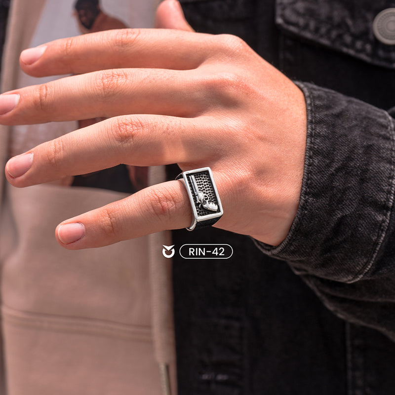 ANILLO PISTOL PLATA | RIN-42 (4)