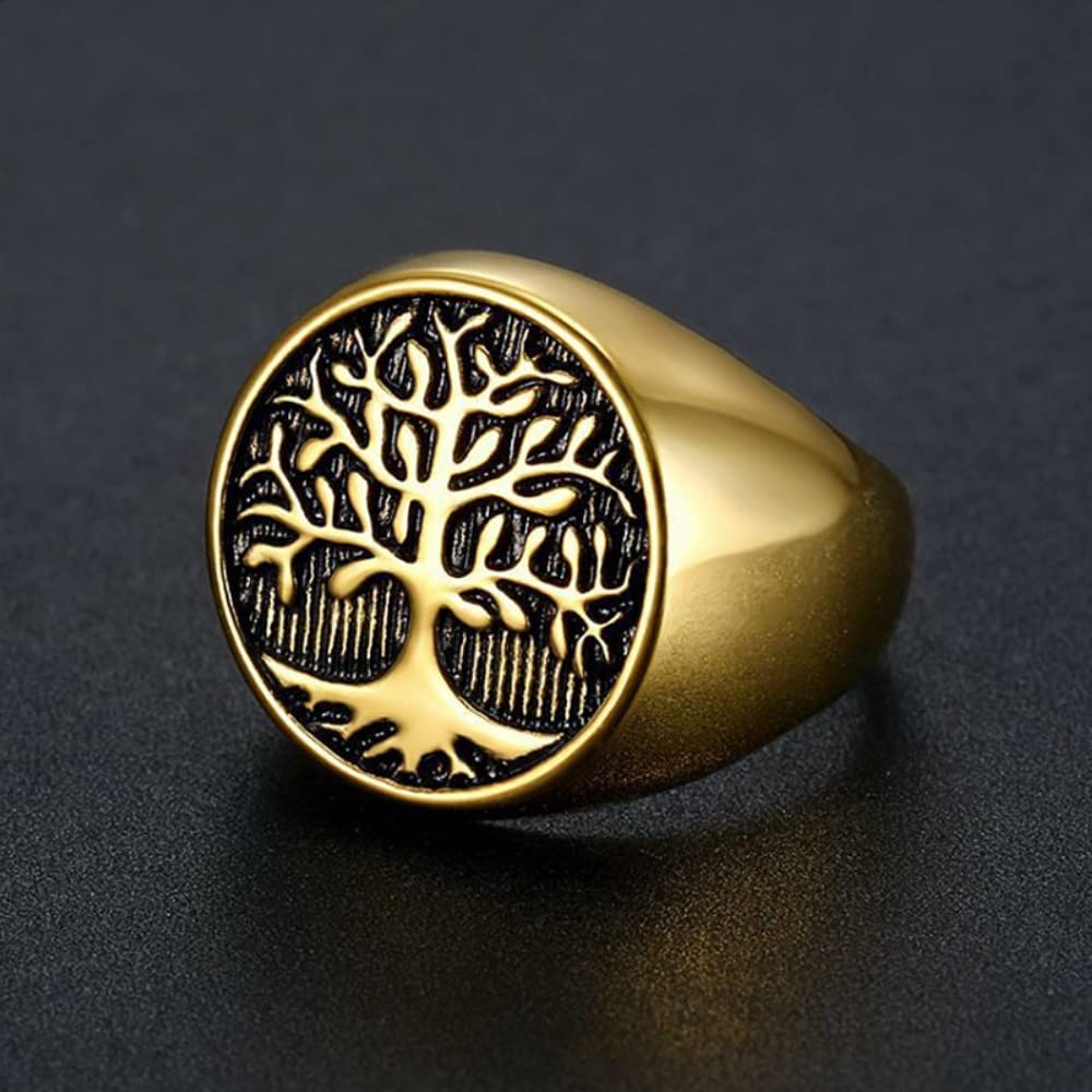 ANILLO ÁRBOL DE LAVI DORADO | RIN-38 (5)