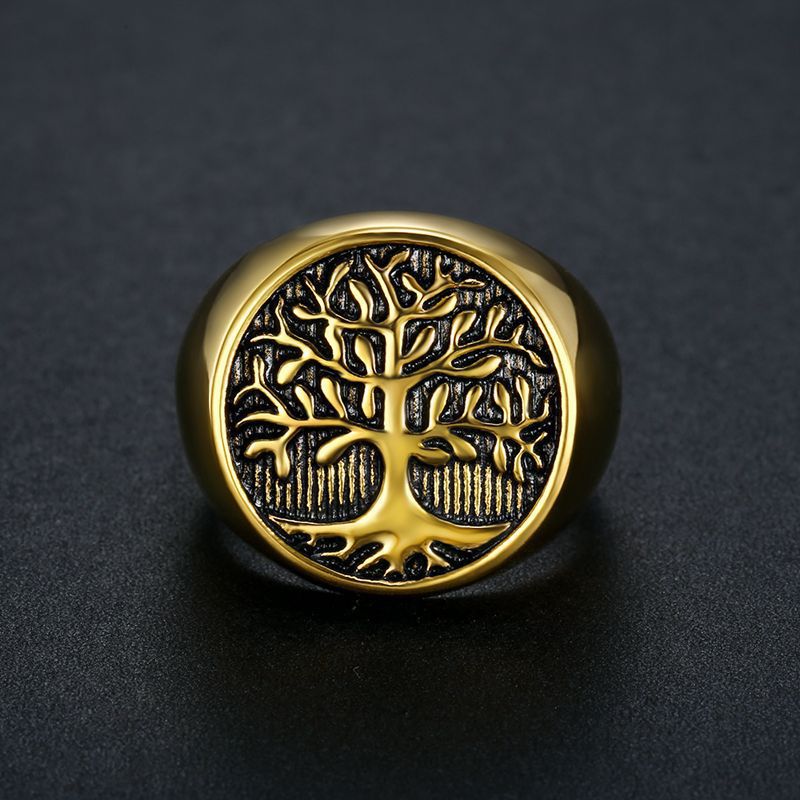 ANILLO ÁRBOL DE LAVI DORADO | RIN-38 (6)