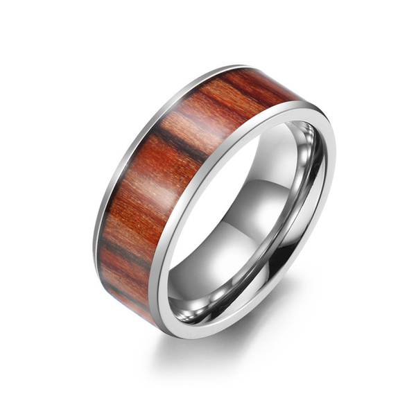 ANILLO WOOD PLATEADO | RIN-03