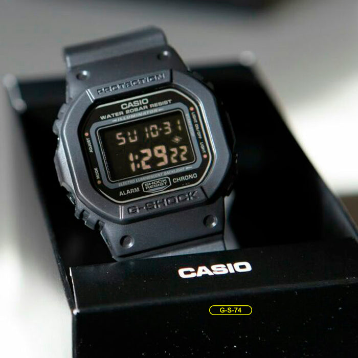 RELOJ G-SHOCK - VAPORWAVE NEGRO | SKU: G-S-74