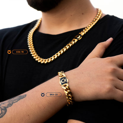 PACK COLLAR + BRAZALETE: CUBIC LINK 2.0